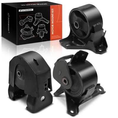 3 Pcs Engine Motor & Transmission Mount