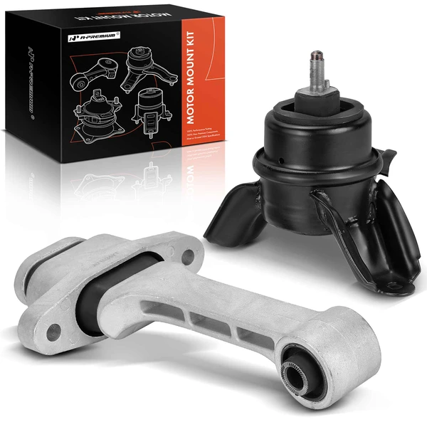 2-Pc Engine Mount and Transmission Mount Kit Front A-Premium APEM686