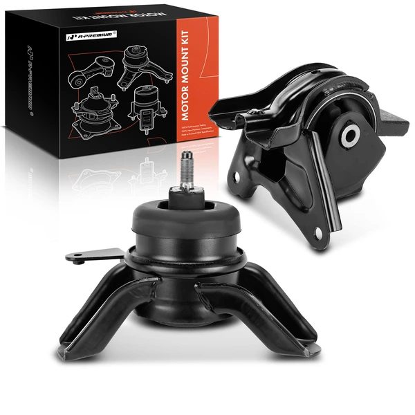 2011-2014 Hyundai Sonata 2-Pc Engine Mount and Transmission Mount Kit Front Right A-Premium APEM688