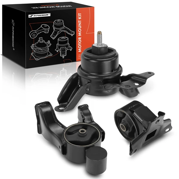 3-Pc Motor Mount Front & Rear A-Premium APEM690