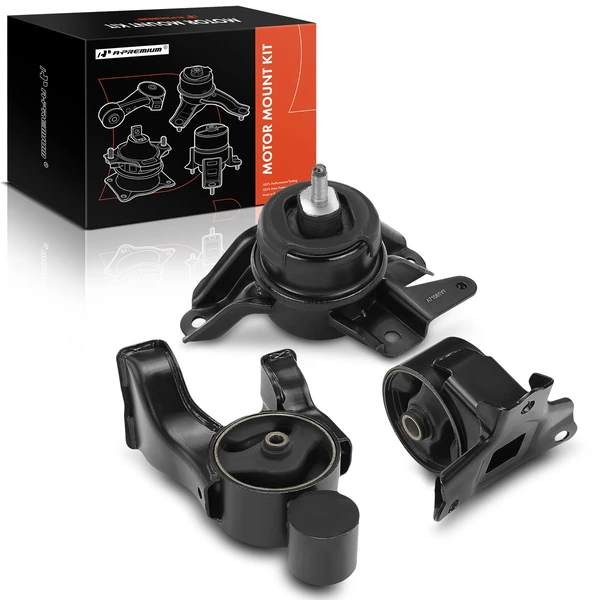 2011-2014 Hyundai Sonata 3-Pc Motor Mount Front & Rear A-Premium APEM692