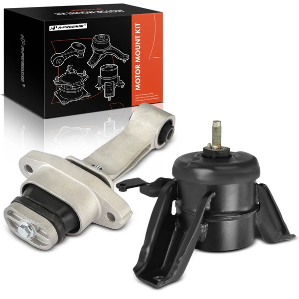 2-Pc Engine Mount and Transmission Mount Kit Front A-Premium APEM695