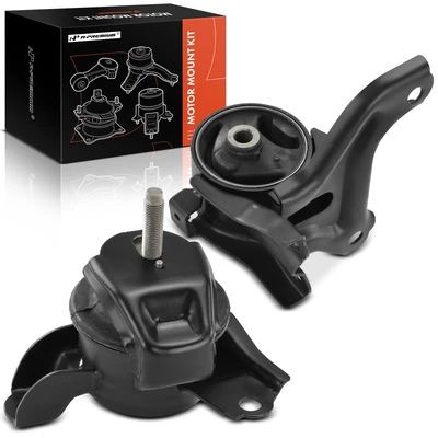 2 Pcs Engine Motor & Transmission Mount