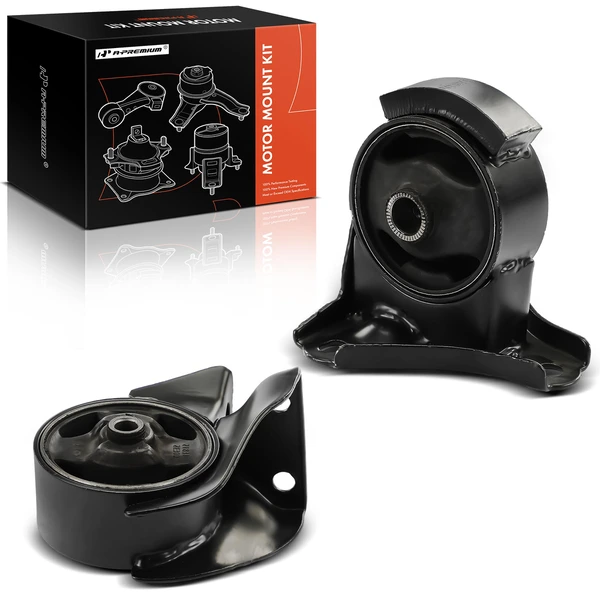 2-Pc Motor Mount Front & Rear A-Premium APEM703