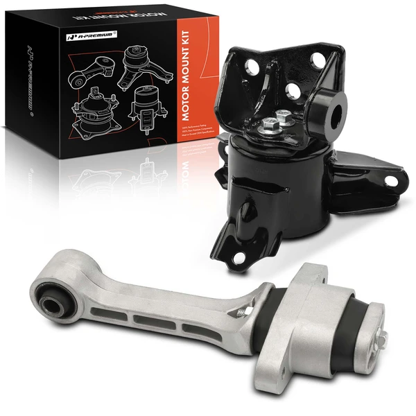 2011-2013 Kia Sportage 2-Pc Engine Mount and Transmission Mount Kit Front A-Premium APEM710