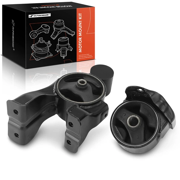 2-Pc Motor Mount, Front & Rear, A-Premium APEM713