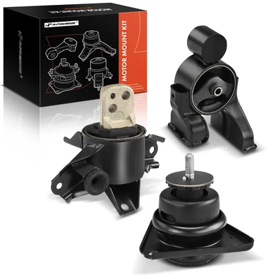3 Pcs Engine Motor & Transmission Mount