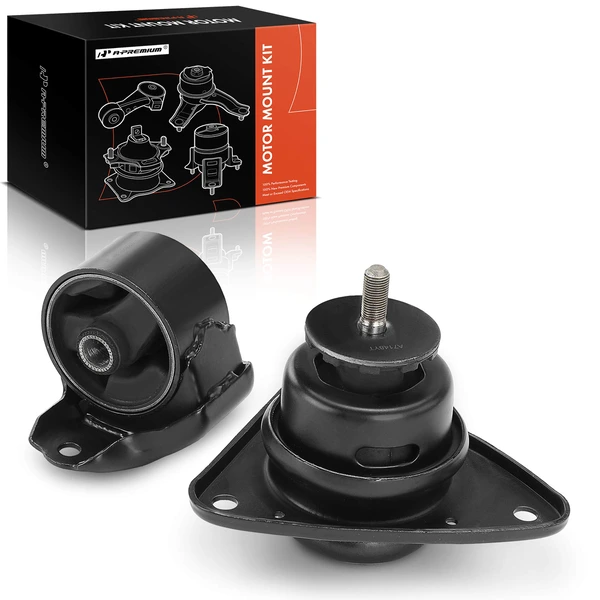 2-Pc Motor Mount, Front, A-Premium APEM717
