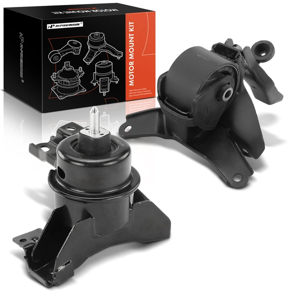 2-Pc Motor Mount + Transmission Mount, Front Right, A-Premium APEM718