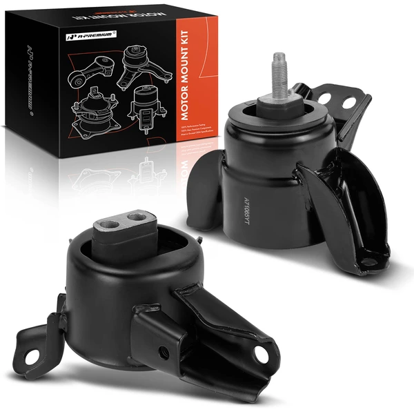 2-Pc Engine Mount and Transmission Mount Kit Front A-Premium APEM722