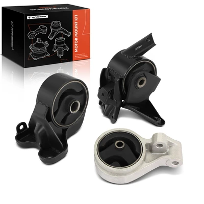 3 Pcs Engine Motor & Transmission Mount