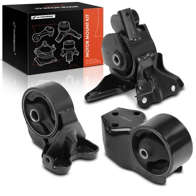 3 Pcs Engine Motor & Transmission Mount