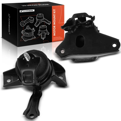 2 Pcs Engine Motor & Transmission Mount