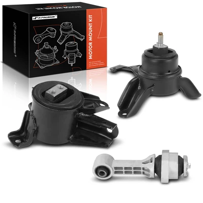 2 Pcs Engine Motor & Transmission Mount