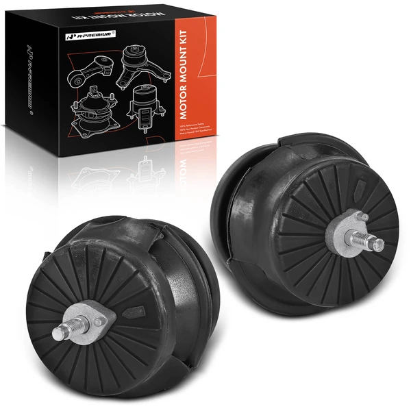 2-Pc Motor Mount, Front Left & Right, A-Premium APEM1097