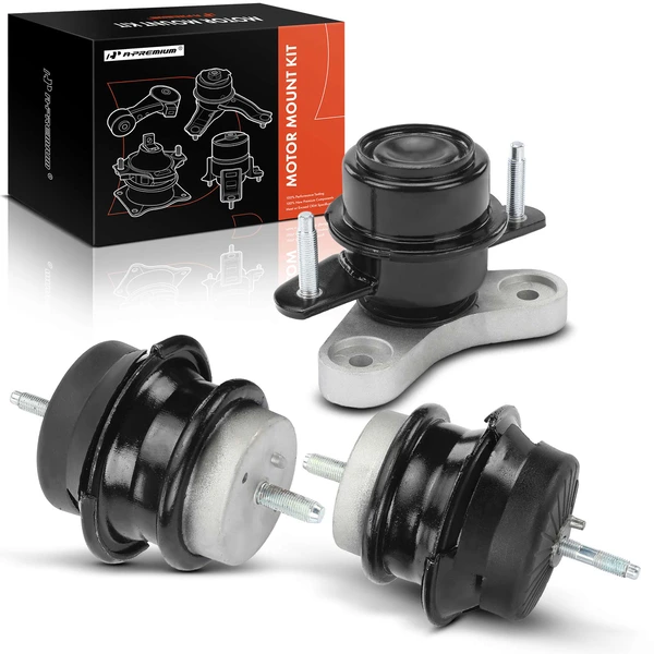 2013 INFINITI FX37 3-Pc Engine Mount and Transmission Mount Kit Front A-Premium APEM1212