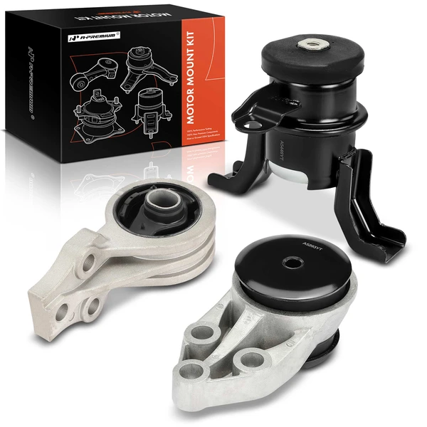 3 Pcs Engine Motor & Transmission Mount for 2005-2006 2008-2011 Mazda Tribute