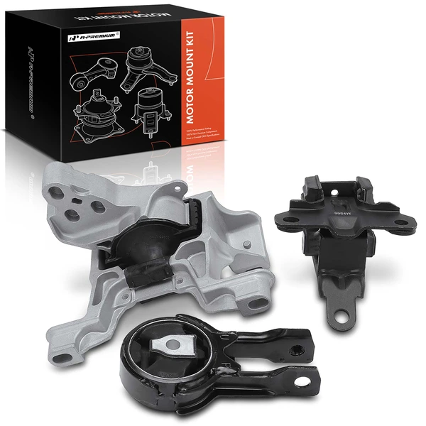 3 Pcs Engine Motor & Transmission Mount & Torque Strut Mount for 2016-2022 Mazda CX-3