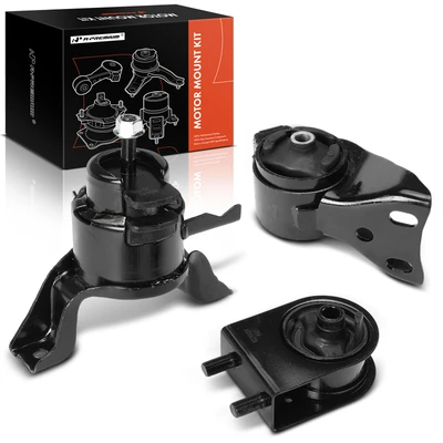 3 Pcs Engine Motor & Transmission Mount