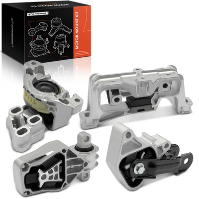 4 Pcs Engine Motor & Transmission Mount