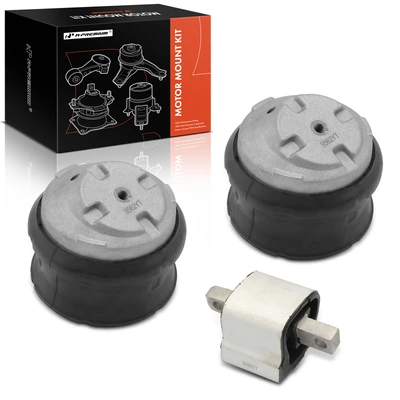 3 Pcs Engine & Transmission Mount