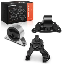 2003-2005 Mitsubishi Outlander Engine Mount + Transmission Mount, 3 Pcs, Front & Rear, A-Premium, APEM359