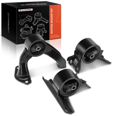 3 Pcs Engine Motor Mount & Transmission Mount