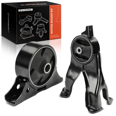 2 Pcs Front & Rear Engine Mount
