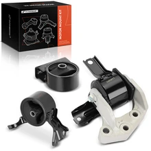 3-Pc Motor Mount + Motor Mount with Bracket + Transmission Mount, Front & Left, A-Premium APEM785