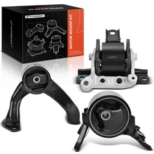 3-Pc Motor Mount with Bracket + Motor Mount + Transmission Mount, Front Right & Rear, A-Premium APEM789