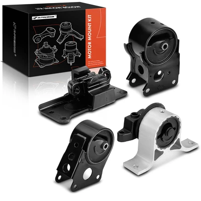 4 Pcs Engine Motor & Transmission Mount