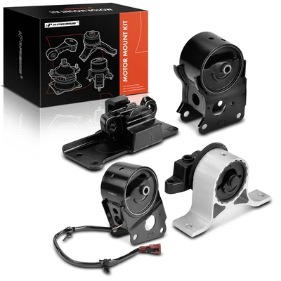 4 Pcs Engine Motor & Transmission Mount