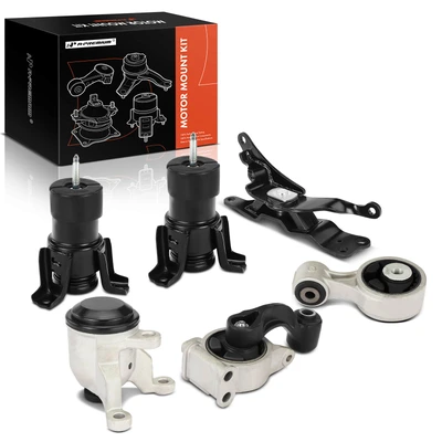 6 Pcs Engine Motor & Transmission Mount & Torque Strut Mount