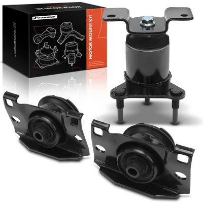 3 Pcs Engine & Transmission Mount