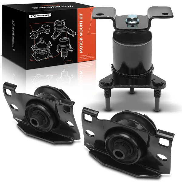 3 Pcs Engine & Transmission Mount for 2005-2019 Nissan Frontier