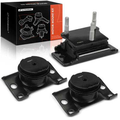 3 Pcs Engine & Transmission Mount