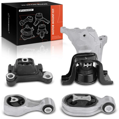 4 Pcs Front Engine Mount & Transmission Mount