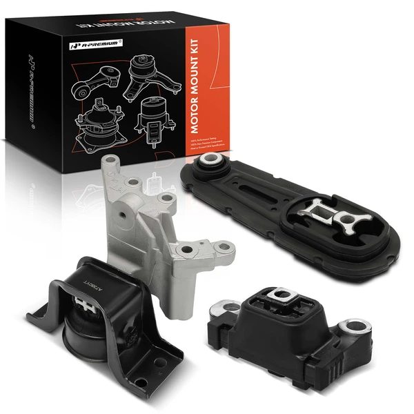 2015 Nissan Juke 3-Pc Engine Mount and Transmission Mount Kit Front & Rear A-Premium APEM819