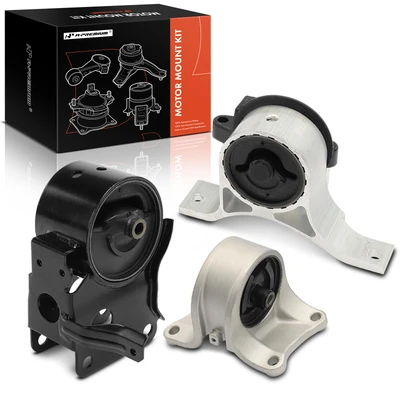 3 Pcs Engine Motor & Transmission Mount