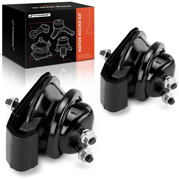 2-Pc Motor Mount, Front Left & Right, A-Premium APEM1112