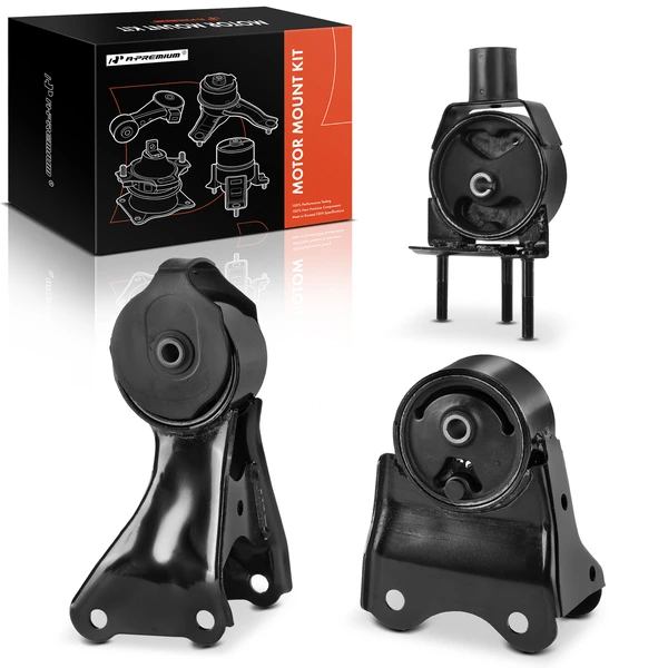 3-Pc Motor Mount, Front & Rear, A-Premium APEM1113
