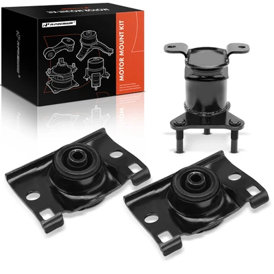 3 Pcs Engine Motor & Transmission Mount