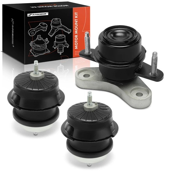 3 Pcs Engine Motor & Transmission Mount for 2016-2019 INFINITI Q50