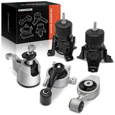 5 Pcs Engine Motor & Engine Torque Strut Mount