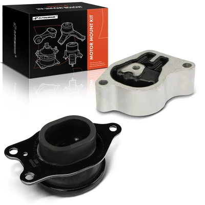 2 Pcs Engine Motor & Transmission Mount