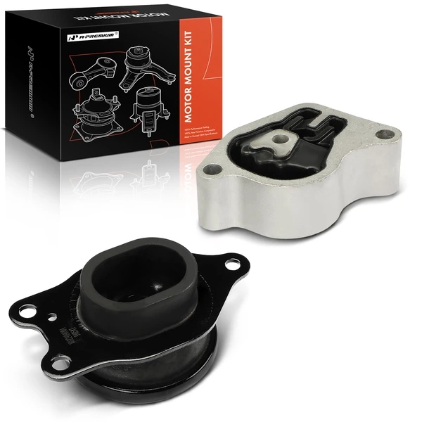 2007-2018 Nissan Altima 2-Pc Engine Mount and Transmission Mount Kit Rear & Left A-Premium APEM1434