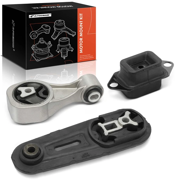 3-Pc Transmission Mount + Torque Strut Mount, A-Premium APEM1530