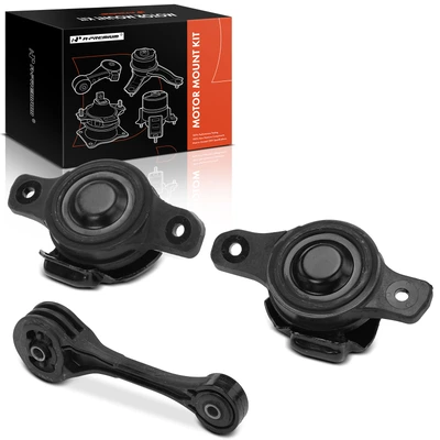 3 Pcs Front Engine Motor & Torque Strut Mount