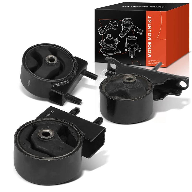 3-Pc Motor Mount + Transmission Mount, Front & Rear, A-Premium APEM835