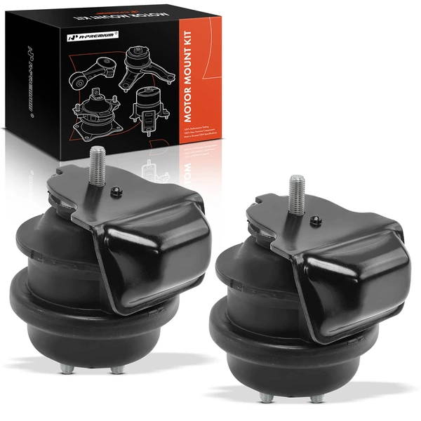 2-Pc Motor Mount + Motor Mount, Front, A-Premium APEM1222